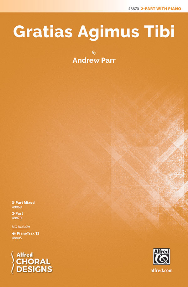 Gratias Agimus Tibi Sheet Music Preview