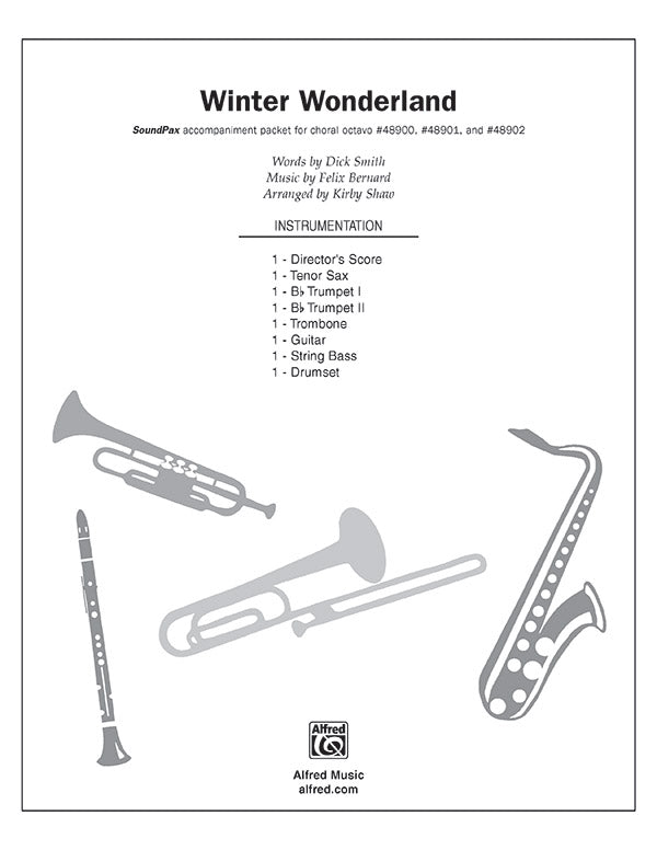 Winter Wonderland: String Bass Sheet Music Preview
