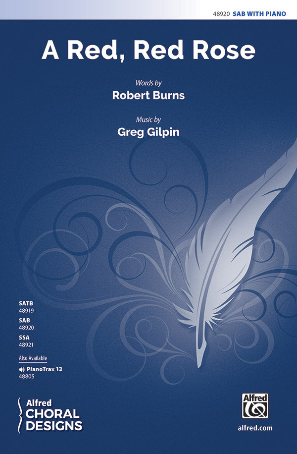 A Red, Red Rose Sheet Music Preview
