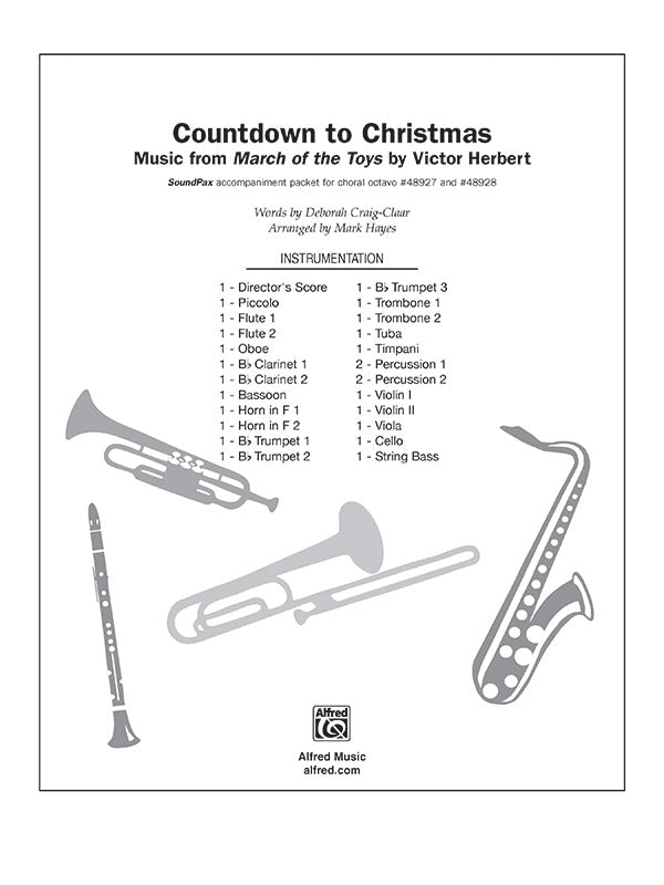 Countdown to Christmas: Flute Sheet Music Preview