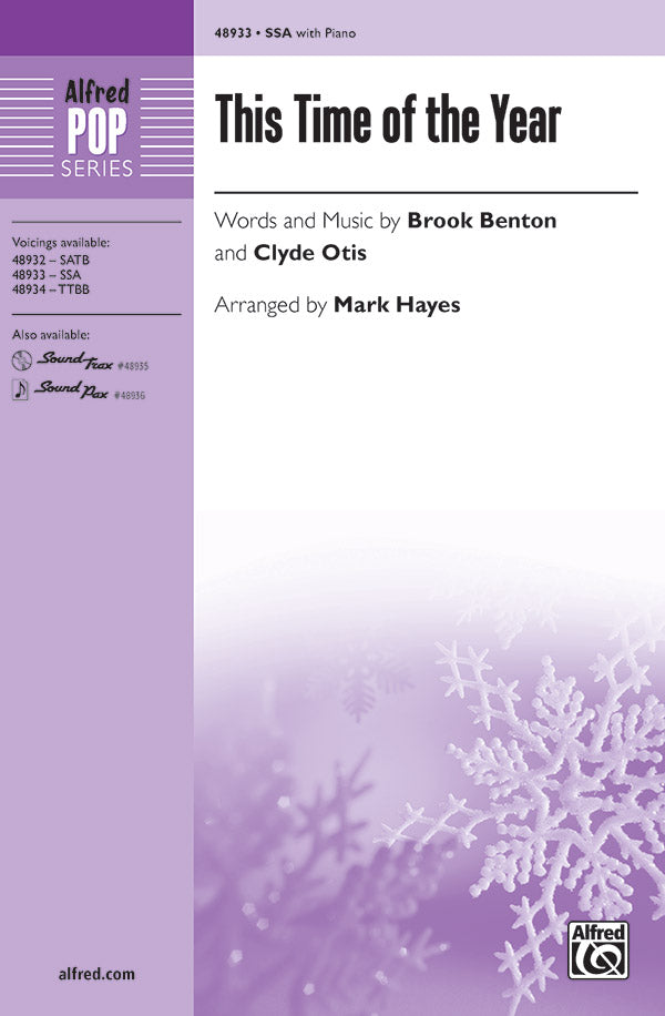 This Time of the Year Sheet Music Preview