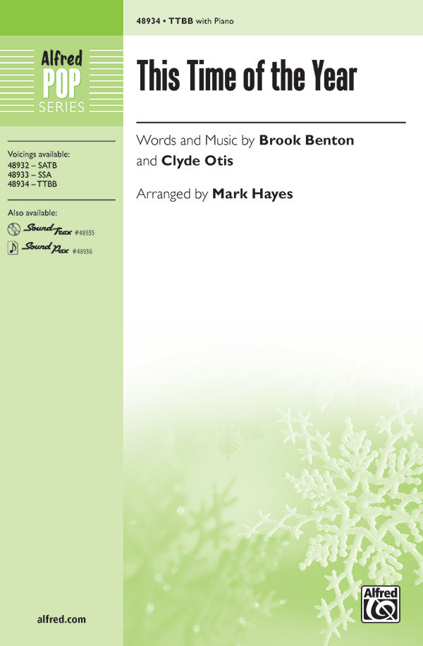 This Time of the Year Sheet Music Preview