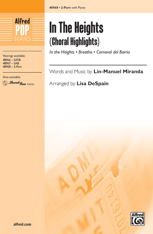 In the Heights (Choral Highlights) Sheet Music Preview