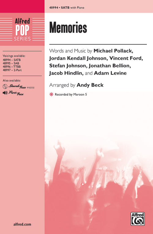 Memories Sheet Music Preview
