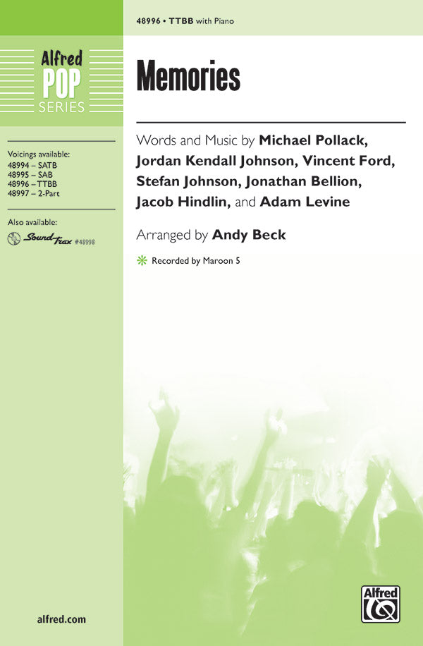 Memories Sheet Music Preview