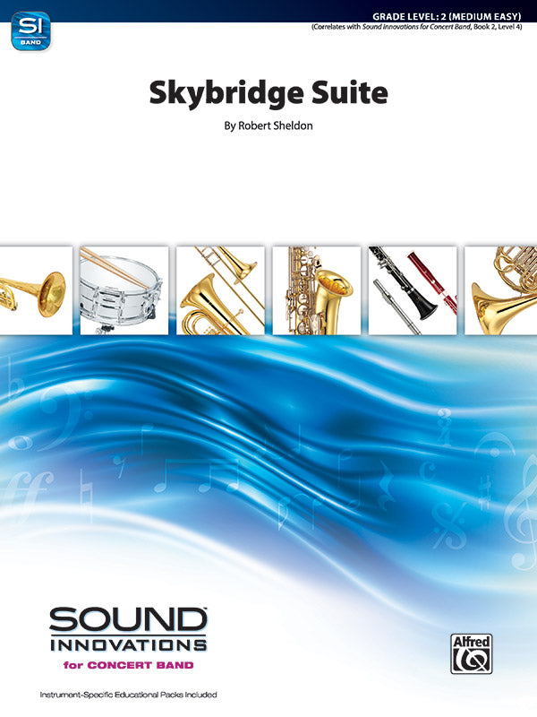 Skybridge Suite: Eb Educational Pack Sheet Music Preview
