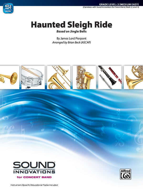 Haunted Sleigh Ride: 2nd Percussion Sheet Music Preview