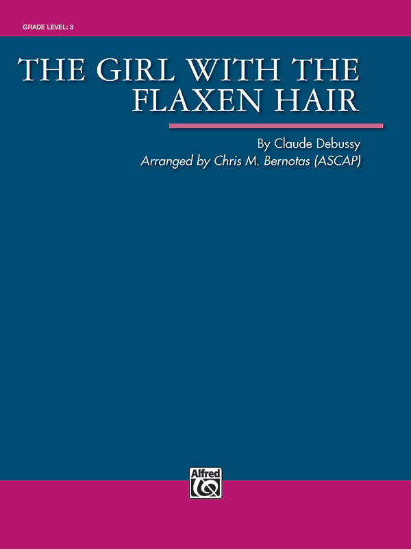 The Girl with the Flaxen Hair: Baritone T.C. Sheet Music Preview