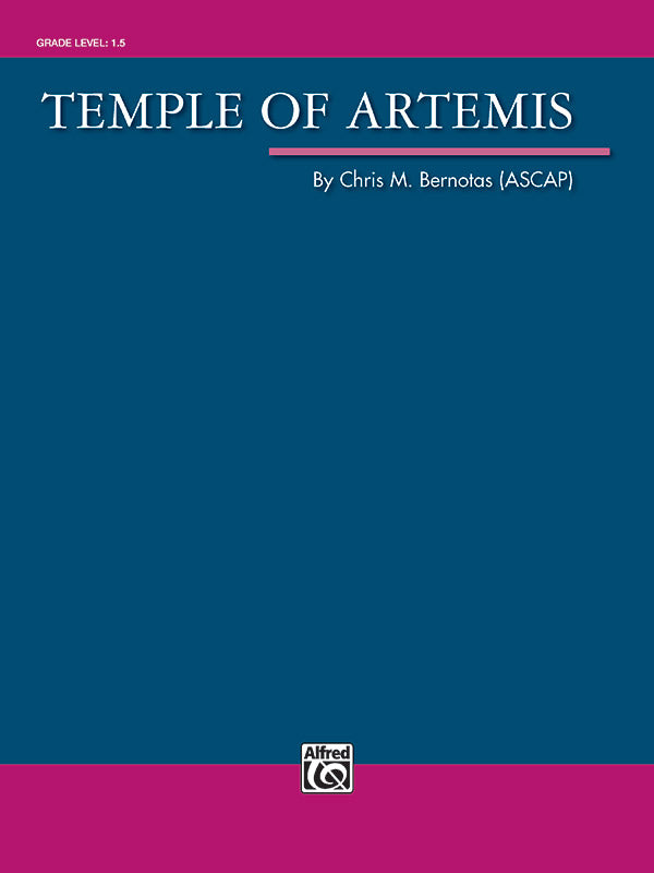 Temple of Artemis: 2nd B-flat Clarinet Sheet Music Preview