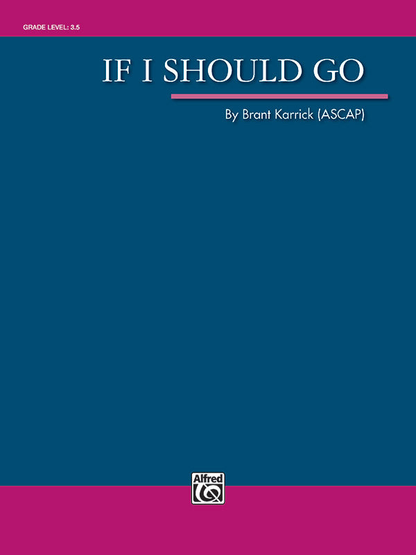 If I Should Go: 2nd Flute Sheet Music Preview