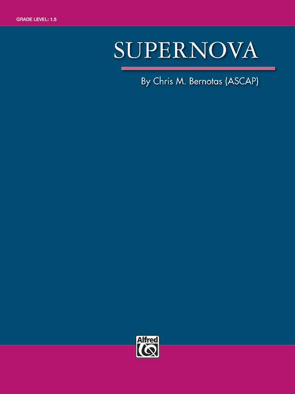 Supernova: Score Sheet Music Preview