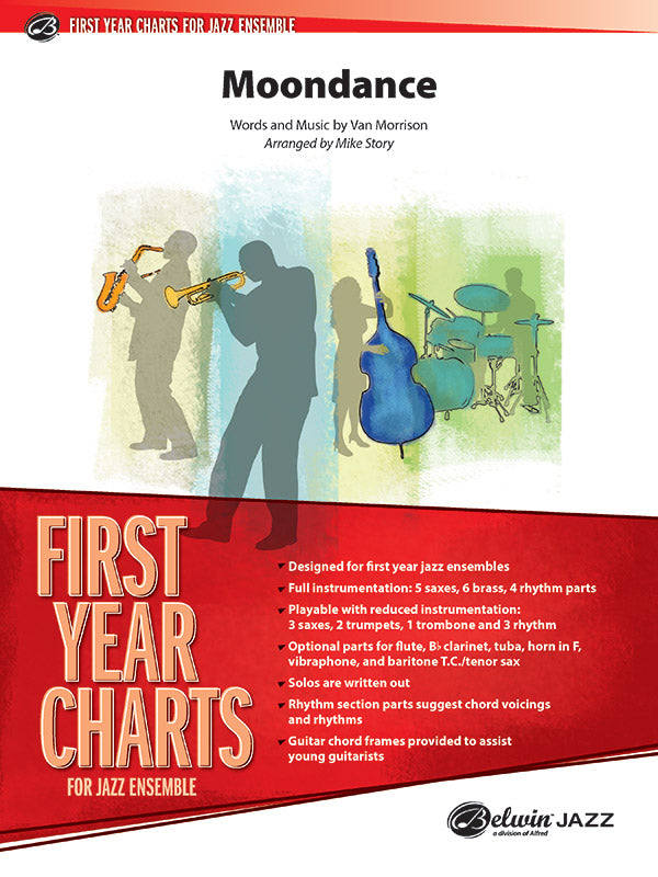 Moondance: Tuba Sheet Music Preview
