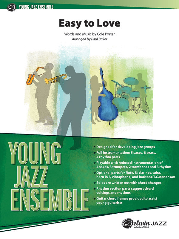 Easy to Love: 2nd Baritone T.C. Sheet Music Preview
