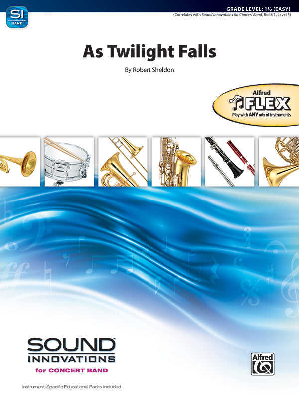 As Twilight Falls: Part 2 - E-flat Instruments Sheet Music Preview