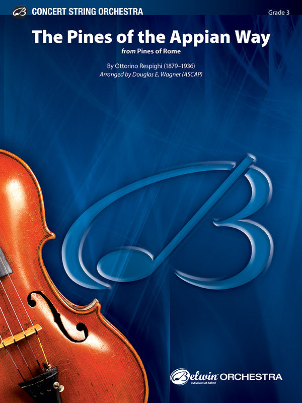 The Pines of the Appian Way: 1st Violin Sheet Music Preview