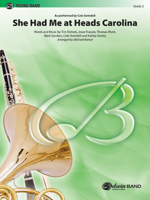 She Had Me at Heads Carolina: Timpani Sheet Music Preview