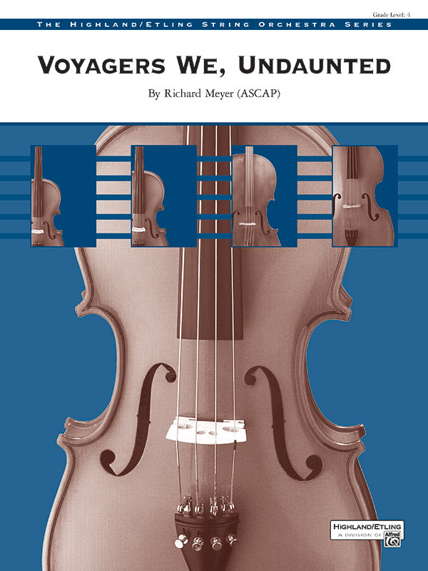 Voyagers We, Undaunted: 1st Violin Sheet Music Preview