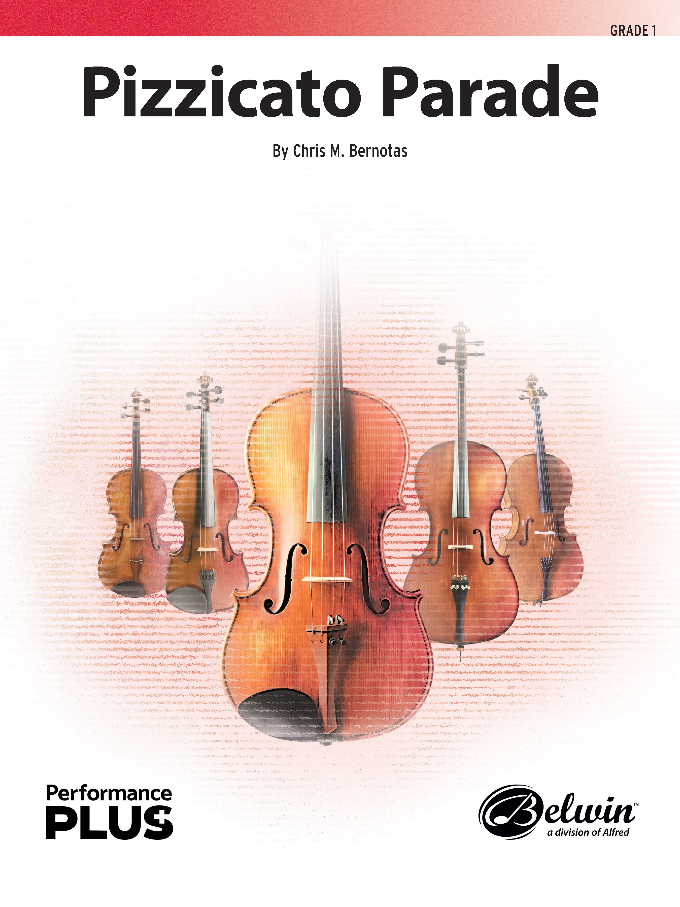 Pizzicato Parade: 3rd Violin (Viola [TC]) Sheet Music Preview