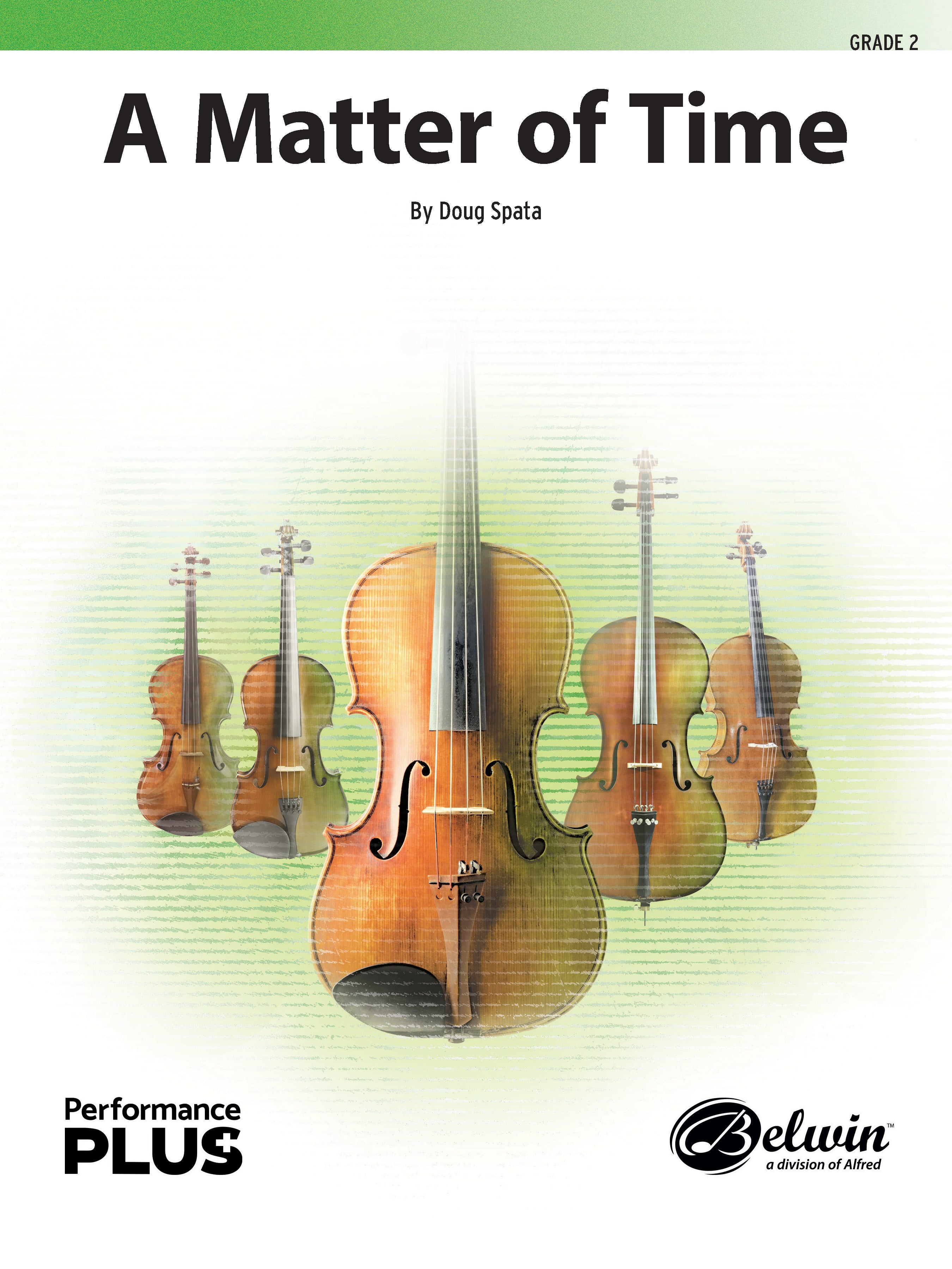 A Matter of Time: 2nd Violin Sheet Music Preview
