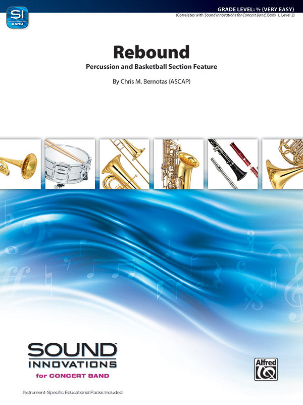 Rebound: E-flat Alto Saxophone Sheet Music Preview