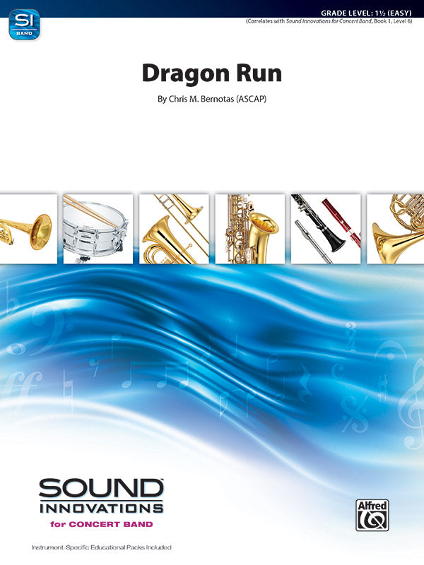 Dragon Run: Baritone T.C. Sheet Music Preview