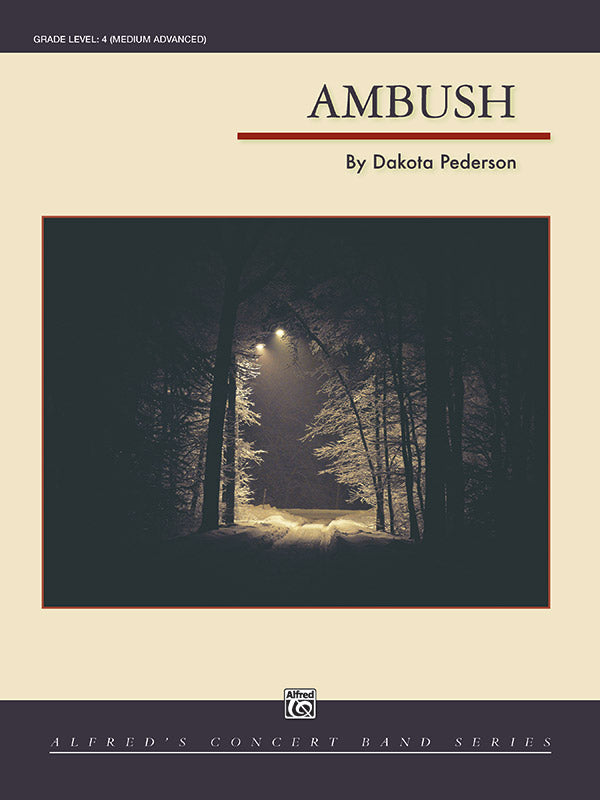 Ambush: 1st Percussion Sheet Music Preview