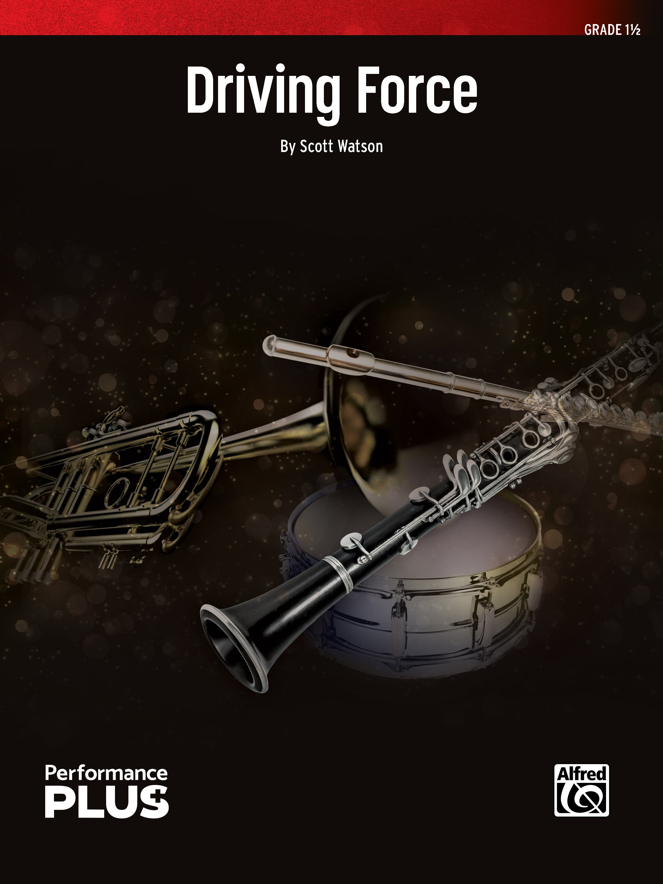 Driving Force: E-flat Alto Saxophone Sheet Music Preview