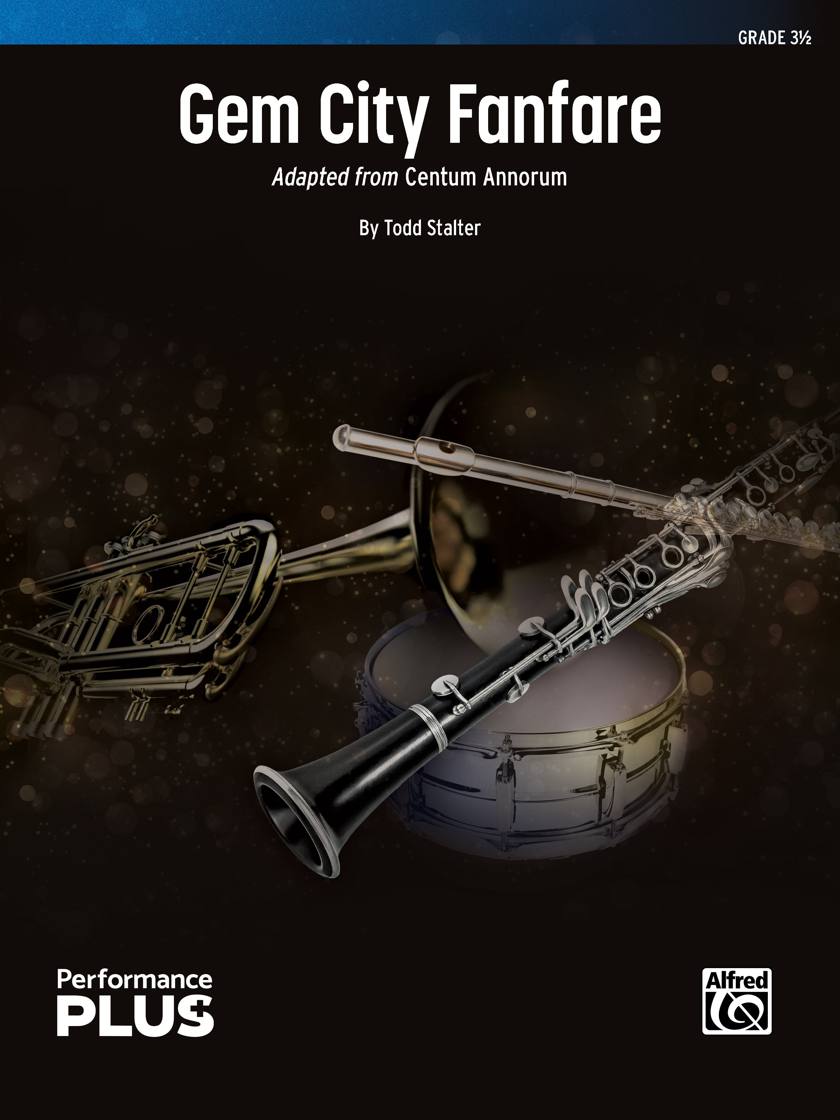 Gem City Fanfare: Score Sheet Music Preview