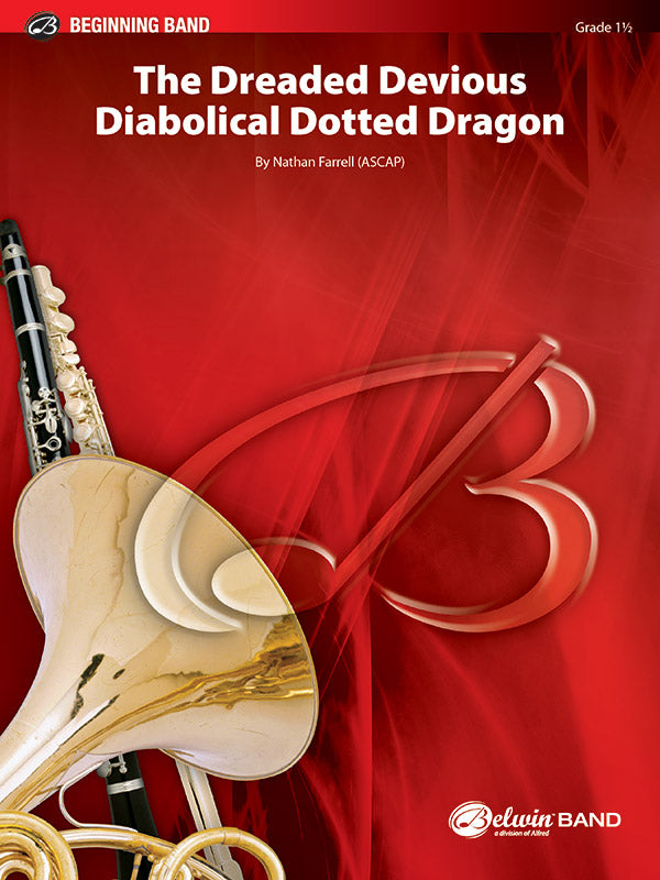 The Dreaded Devious Diabolical Dotted Dragon: E-flat Alto Saxophone Sheet Music Preview
