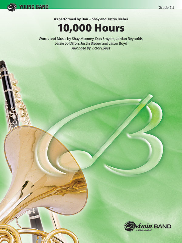 10,000 Hours: 2nd Percussion Sheet Music Preview