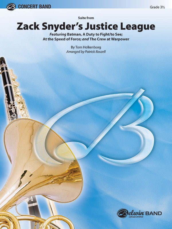 Suite from Zack Snyder's Justice League: 2nd B-flat Clarinet Sheet Music Preview