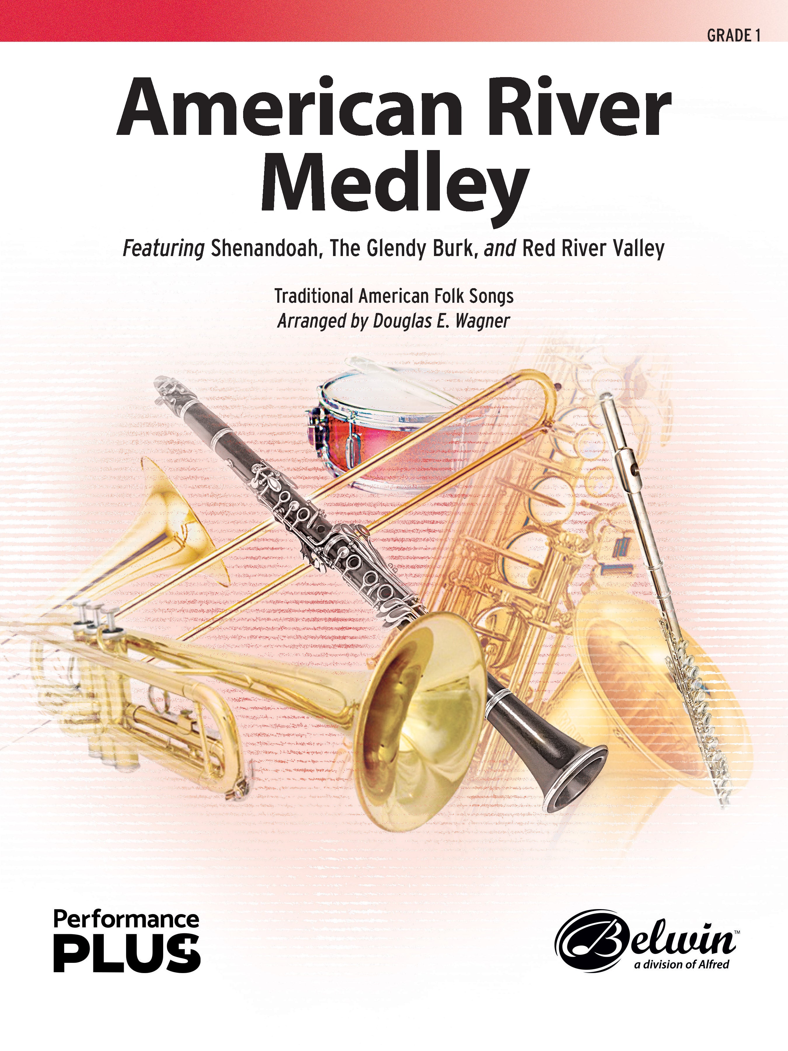 American River Medley: 1st B-flat Clarinet Sheet Music Preview