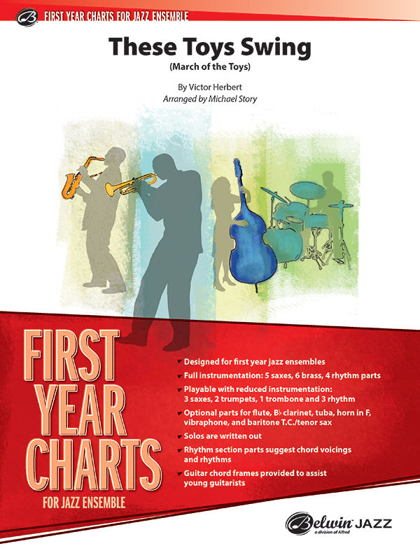 These Toys Swing: Baritone T.C. Sheet Music Preview