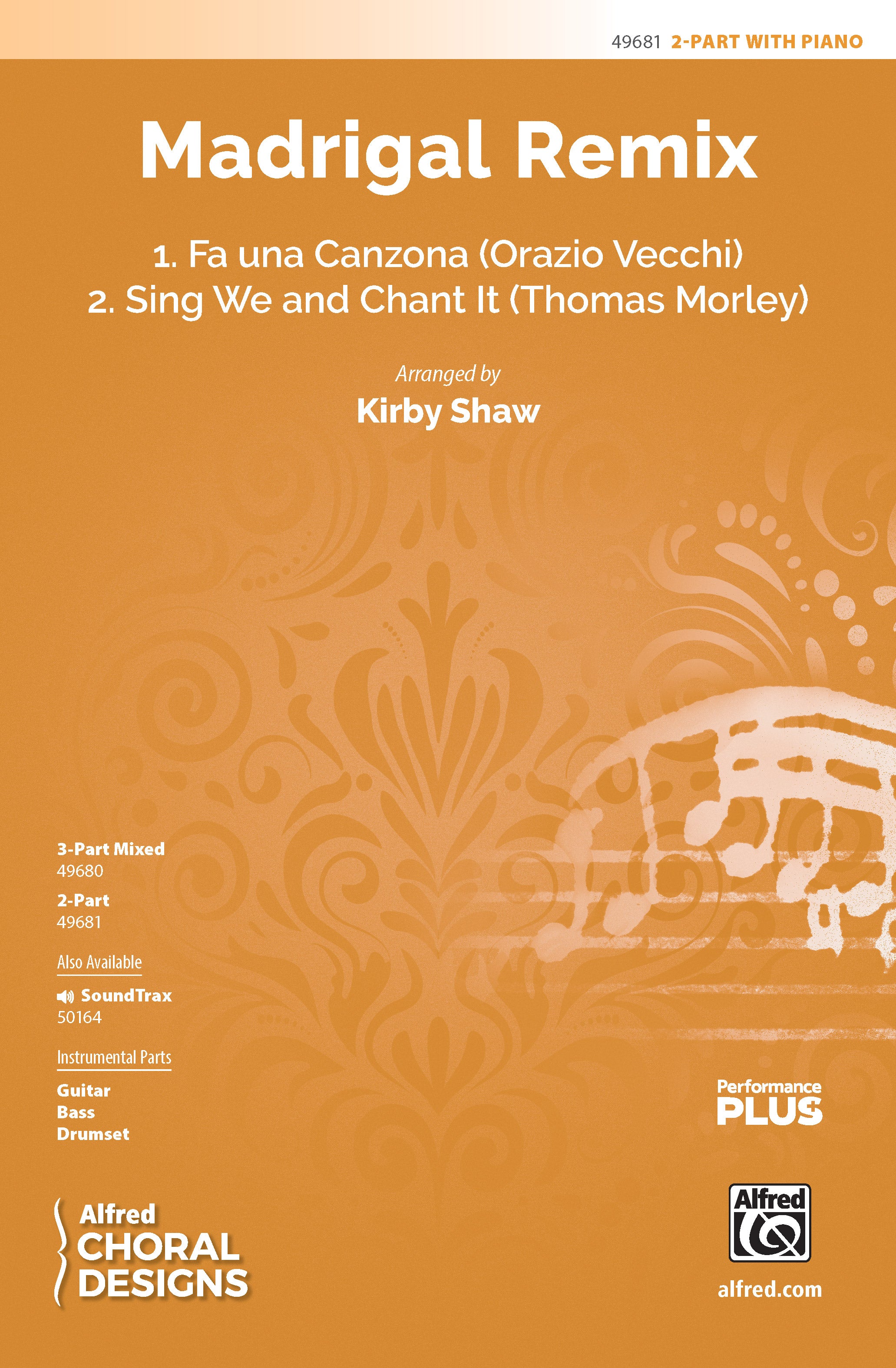 Madrigal Remix Sheet Music Preview