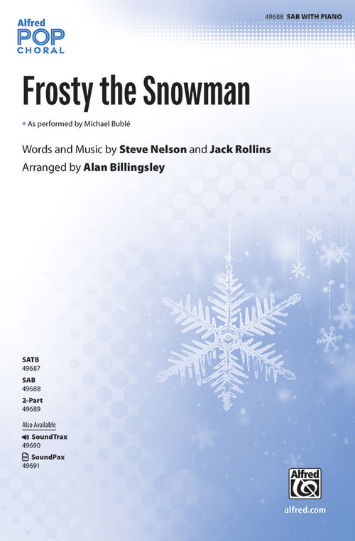Frosty the Snowman Sheet Music Preview