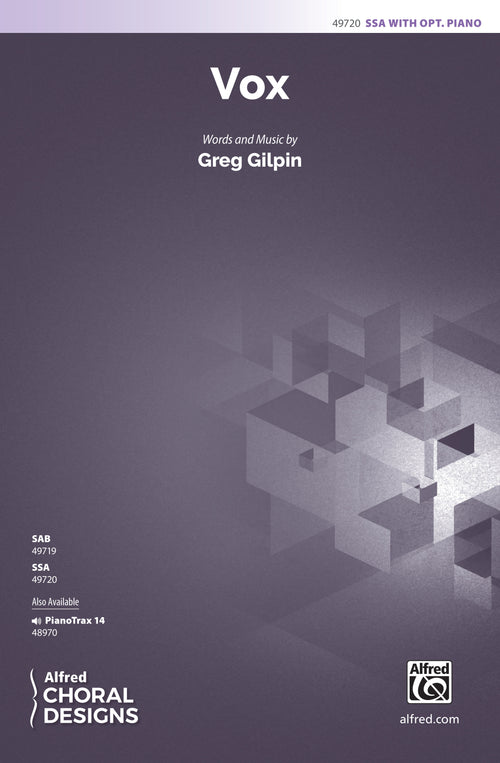 Vox Sheet Music Preview