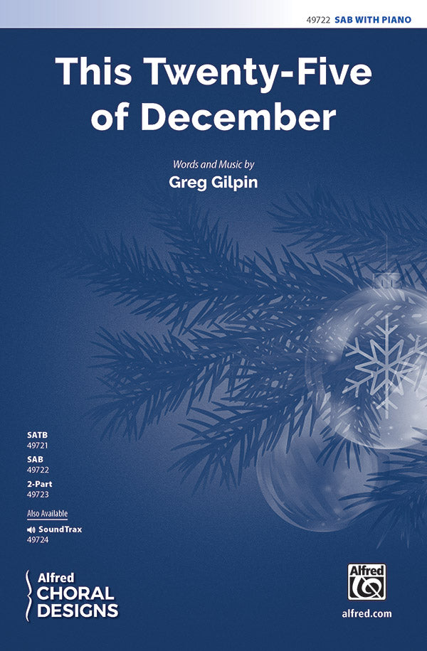 This Twenty-Five of December Sheet Music Preview