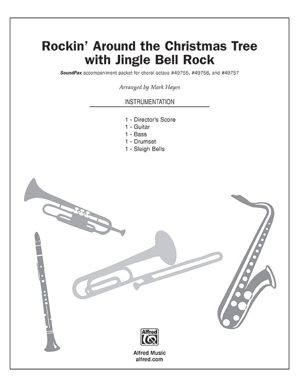 Rockin' Around the Christmas Tree with Jingle Bell Rock Cover Image