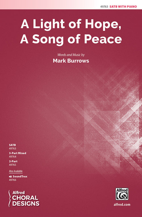 A Light of Hope, A Song of Peace Sheet Music Preview