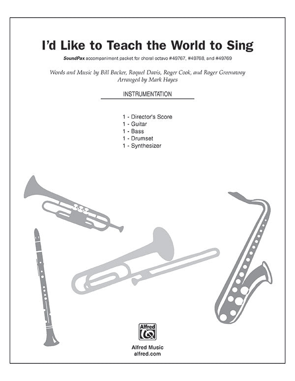 I'd Like to Teach the World to Sing: Guitar Sheet Music Preview