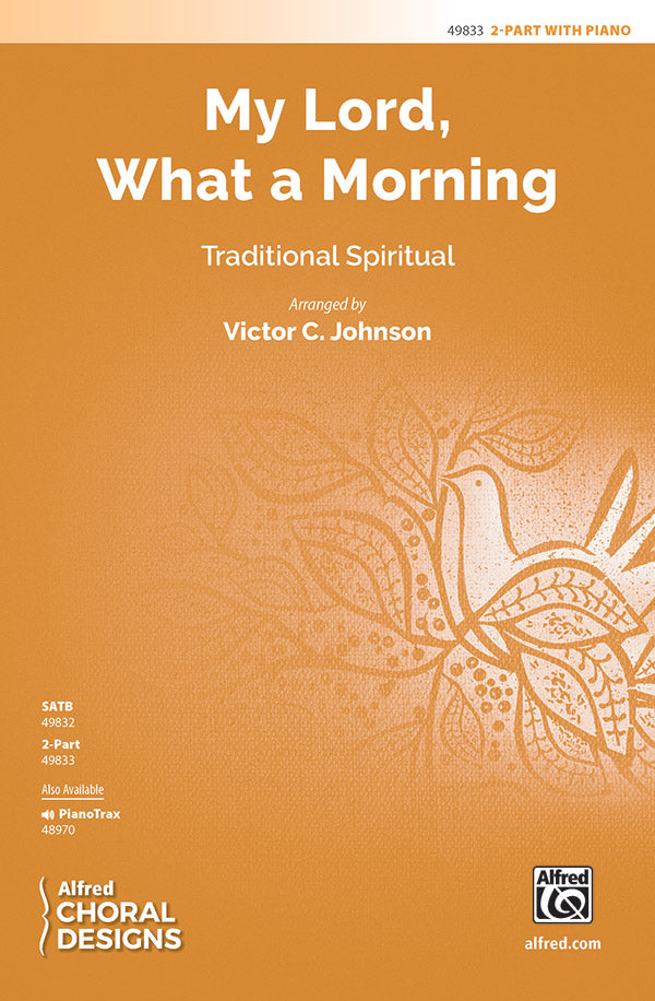 My Lord, What a Morning Sheet Music Preview