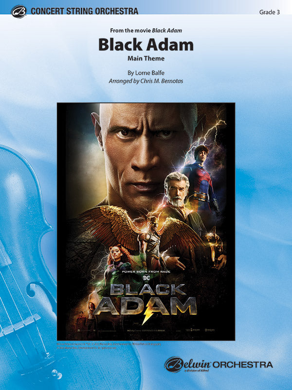 Black Adam: Drums Sheet Music Preview