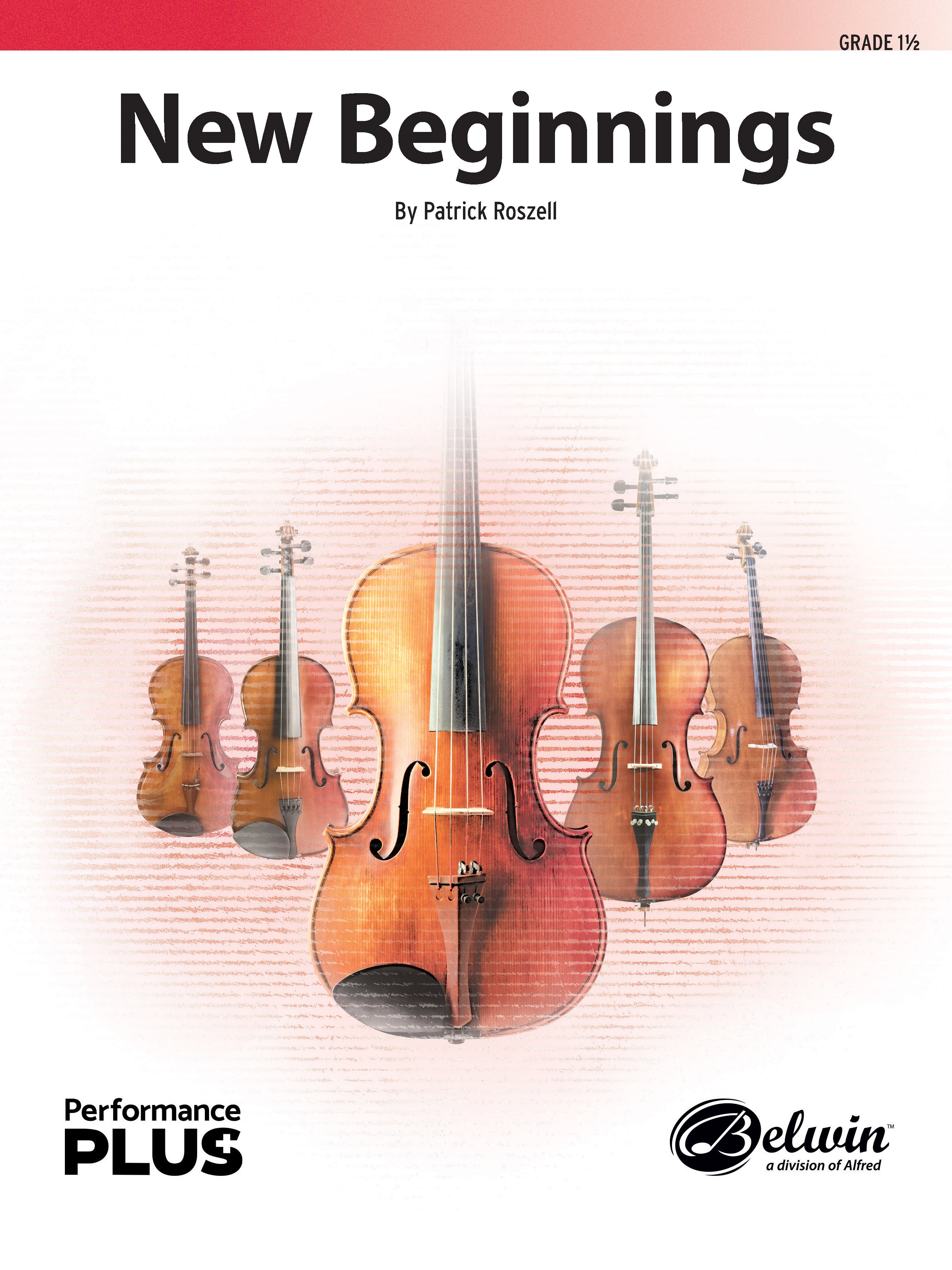 New Beginnings: 3rd Violin (Viola [TC]) Sheet Music Preview