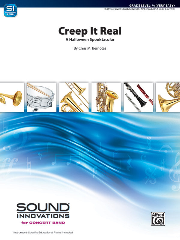 Creep It Real: 2nd Percussion Sheet Music Preview