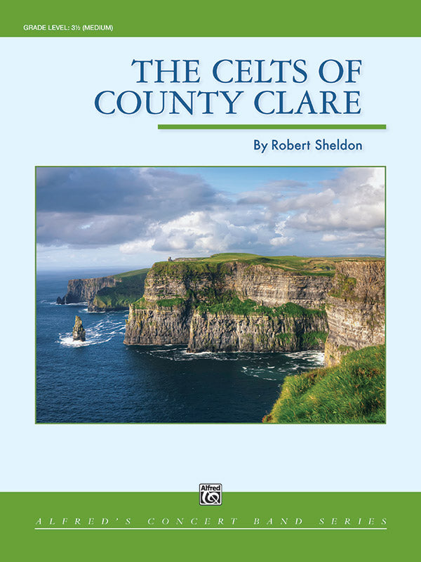 The Celts of County Clare: 2nd B-flat Clarinet Sheet Music Preview