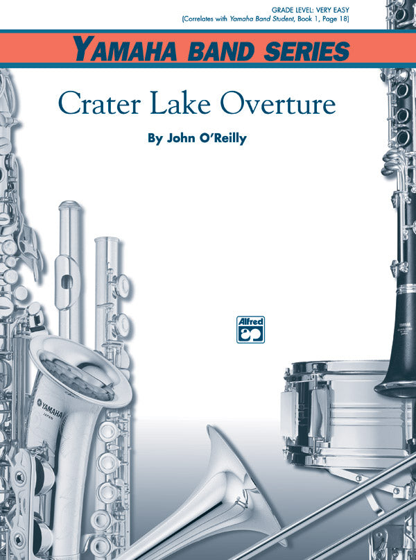 Crater Lake Overture: B-flat Bass Clarinet Sheet Music Preview