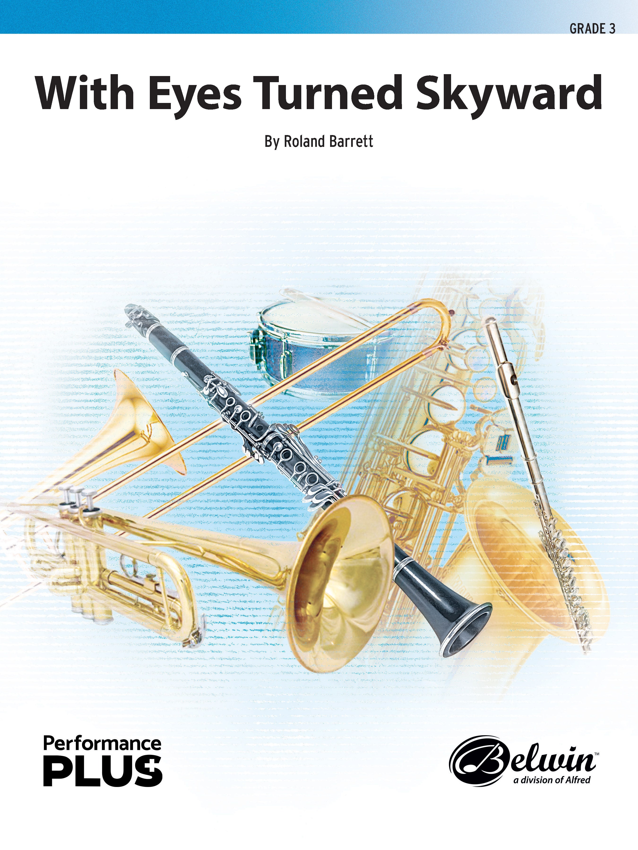 With Eyes Turned Skyward: Baritone T.C. Sheet Music Preview