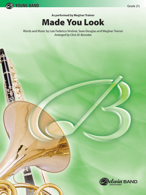 Made You Look: 2nd B-flat Trumpet Sheet Music Preview