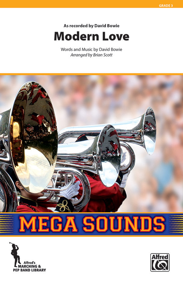 Modern Love: Auxiliary Percussion Sheet Music Preview