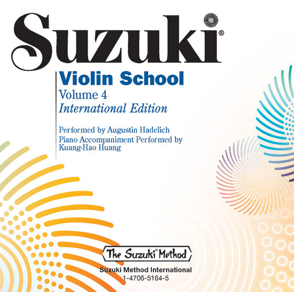 Suzuki Violin School, Volume 4 Cover Image